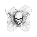 psalm 91 tattoo design idea