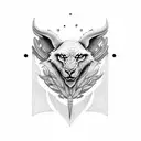 psalm 91 tattoo design idea