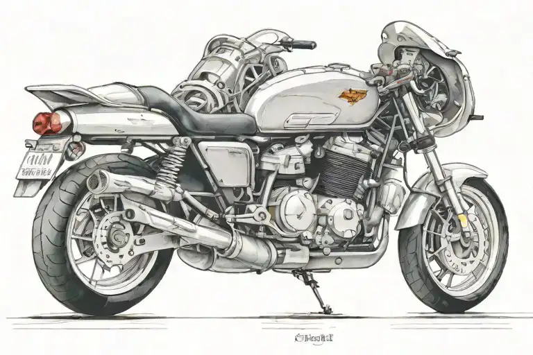 porsche sexy  tattoo design idea