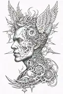 linkin park hybrid theory tattoo design idea