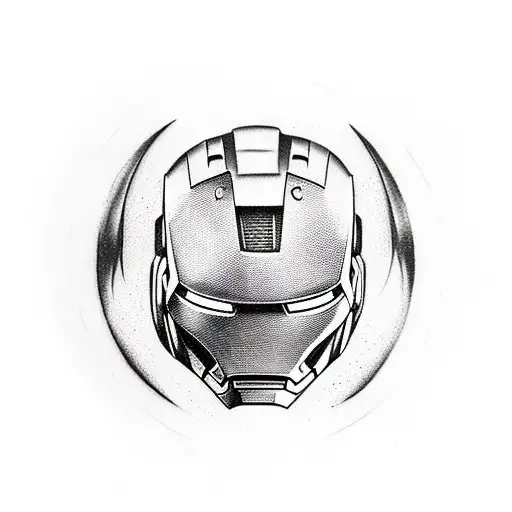 ironman tattoo design idea