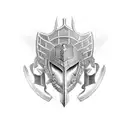 trojan warrior tattoo design idea