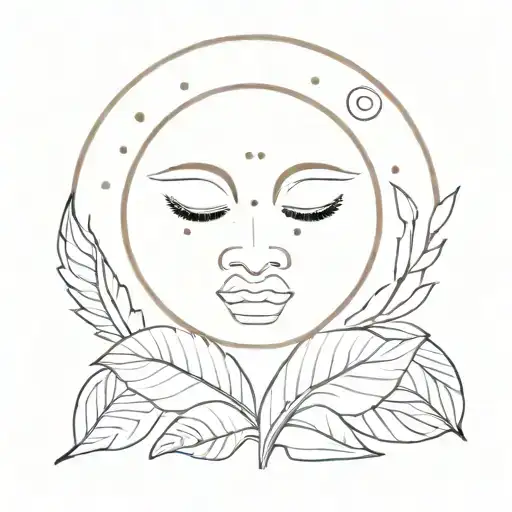 bindi in dirt tattoo design idea