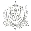 bindi in dirt tattoo design idea