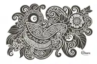 ohana with maori design tattoo design idea