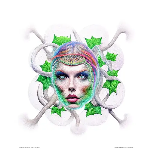 ivy tattoo design idea