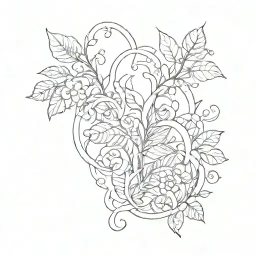 Keep Going Keep Growing tattoo design idea