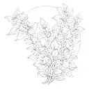 Keep Going Keep Growing tattoo design idea