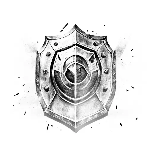 sword dark souls 3 with broken shield captain america with knights tattoo design idea