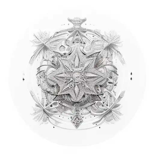 Mont blanc tattoo design idea