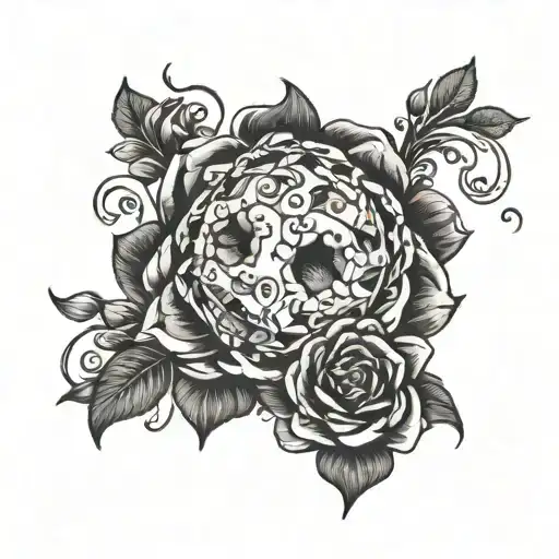 child birth dates tattoo design idea