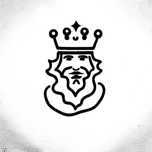 king midas tattoo design idea
