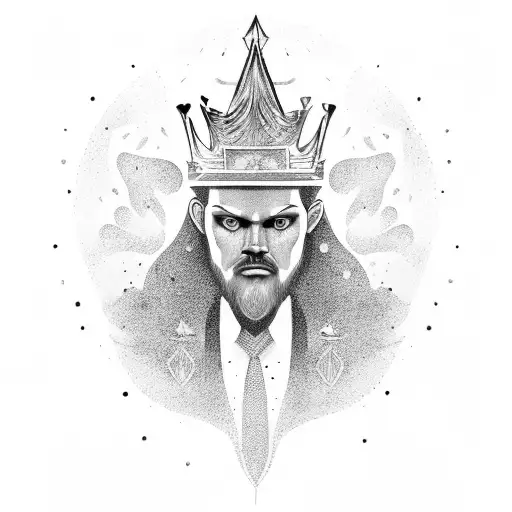 king midas tattoo design idea