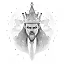 king midas tattoo design idea