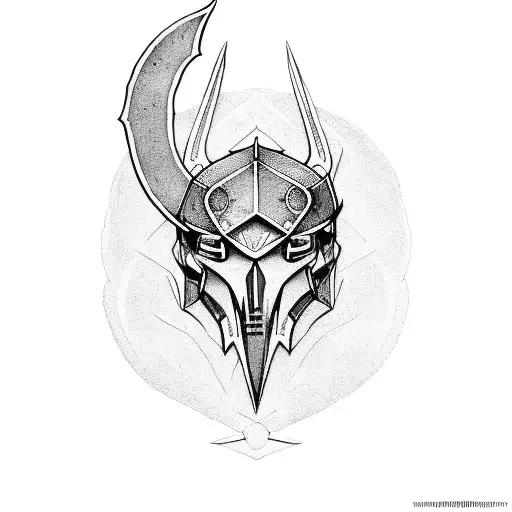 Skyrim tattoo design idea