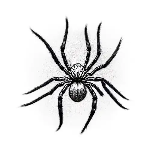 Spider tattoo design idea