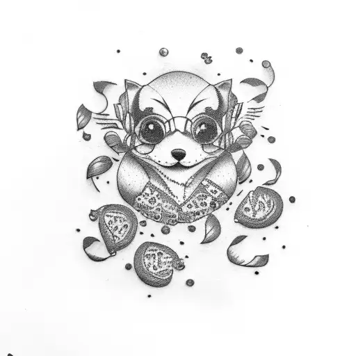 cookies tattoo design idea