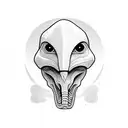 stoner alien tattoo design idea