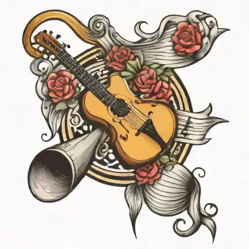 music money goals tattoo design idea