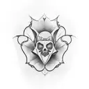 fan tattoo design idea