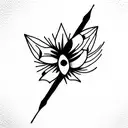 Eva tattoo design idea