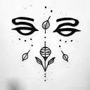 Eva tattoo design idea