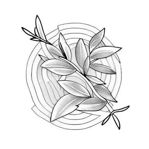 Olive Branch tattoo design idea