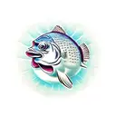 blowfish tattoo design idea