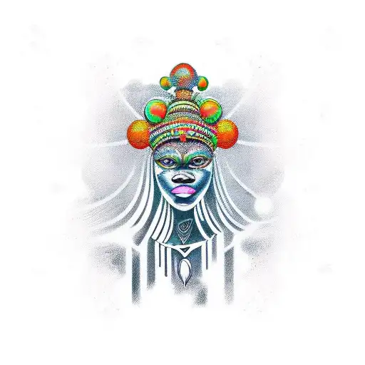 obatala tattoo design idea