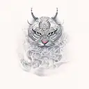 Prénom Alan  tattoo design idea