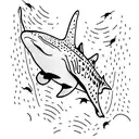 Whale shark tattoo design idea