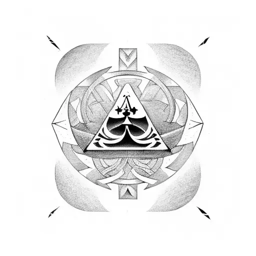 Ace of Spades tattoo design idea