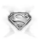 Superman Symbol tattoo design idea