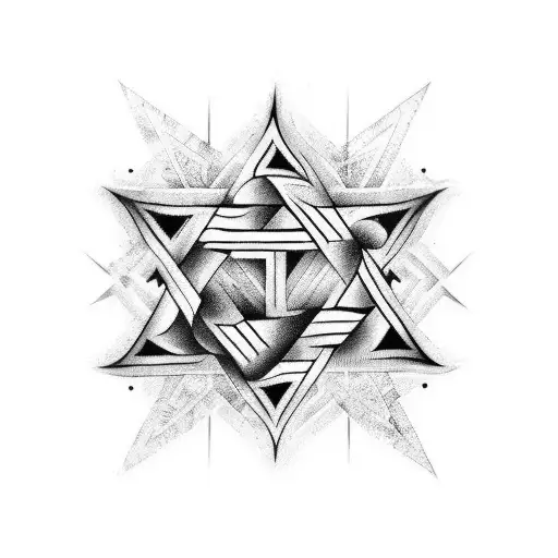 forearm tatto, star of david, levy in hebrew, fierce background tattoo design idea
