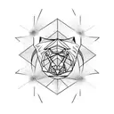 skydiving into freedom tattoo design idea