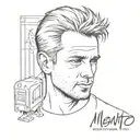 Memento movie tattoo design idea