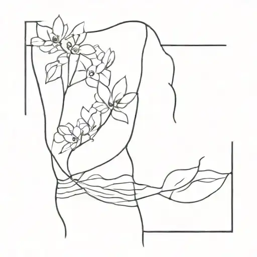 Contrast defines everything tattoo design idea