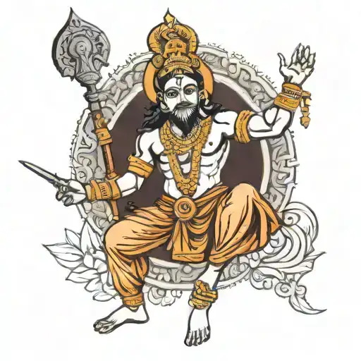 shri ram ji tattoo tattoo design idea