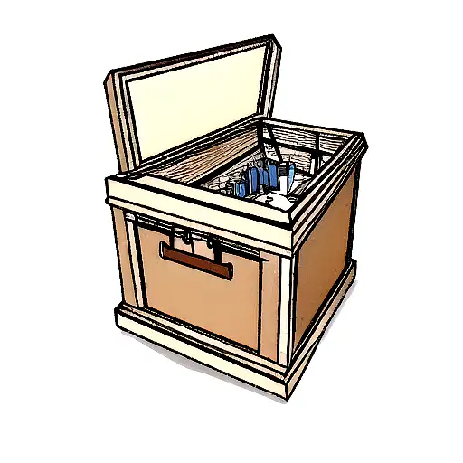 casket  tattoo design idea