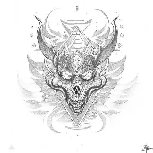 casket  tattoo design idea