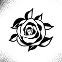 coffin tattoo design idea