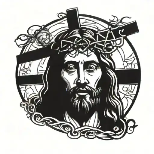 Jesus Cristo  tattoo design idea