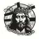 Jesus Cristo  tattoo design idea