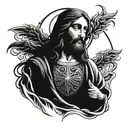 Jesus Cristo  tattoo design idea