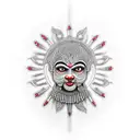 theyyam tattoo design idea