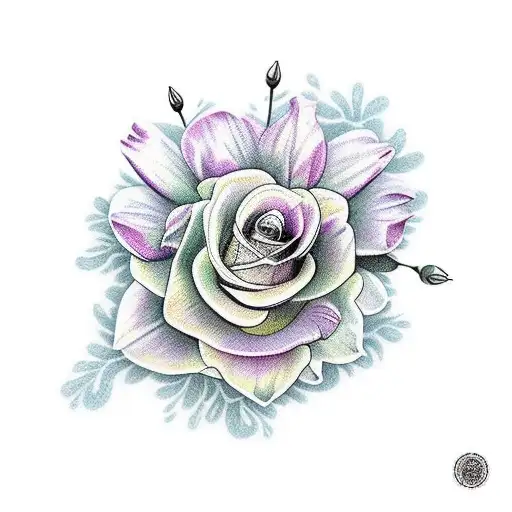 Flower Cancer Ribbon Tattoo Ideas | TikTok