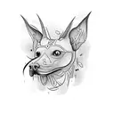 xoloitzcuintle tattoo design idea