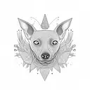 xoloitzcuintle tattoo design idea