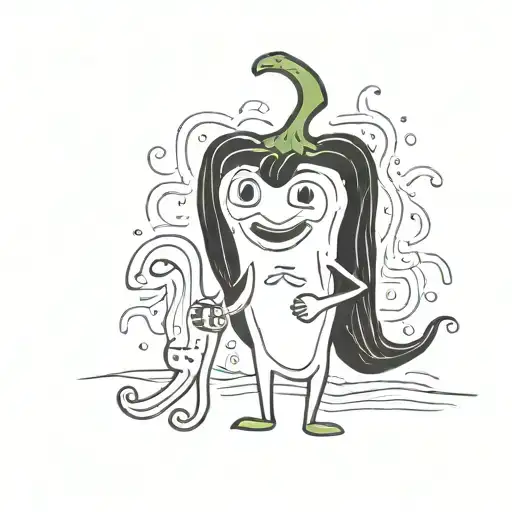 peppers tattoo design idea