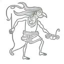 Alevi Greek God tattoo design idea